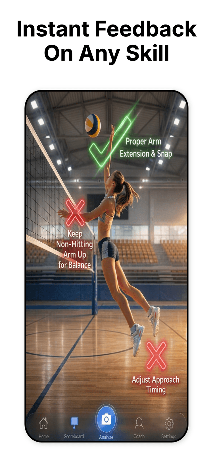 Instant Feedback On Any Skill